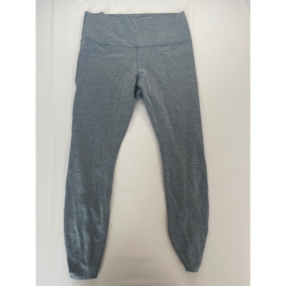 Nike Pants - Nike Dri-FIT Womens XL Blue Heathered Ruched Ankle‎ High Rise Training Leggings